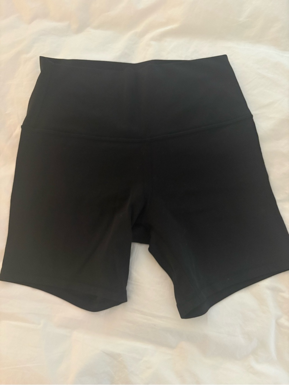 lululemon athletica Black High-Rise Bike Shorts 6” Inseam